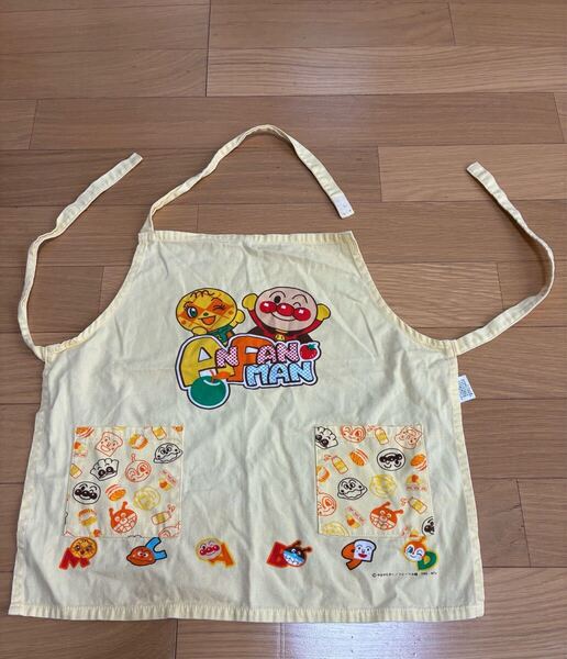 子供用 アンパンマン エプロン 110センチ 幼児用 キッズ ベビー