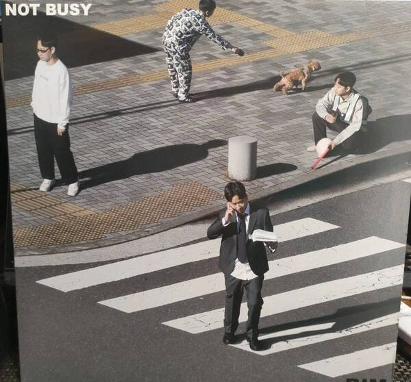 BIM LP NOT BUSY inc RUNNIN' FEAT KZM SIRUP / BE FEAT BOSE