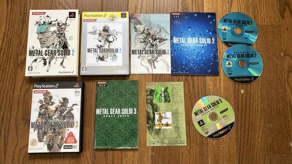 25-PS2-426-T 動作品 プレイステーション2 メタルギアソリッドセット