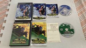 25-PS2-445-T 良品動作品 プレイステーション2 ウイニングポストセット 6 7マキシマム2006