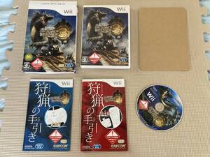 25-Wii-15 ジャンク動作品 ニンテンドーWii モンスターハンター3(トライ)