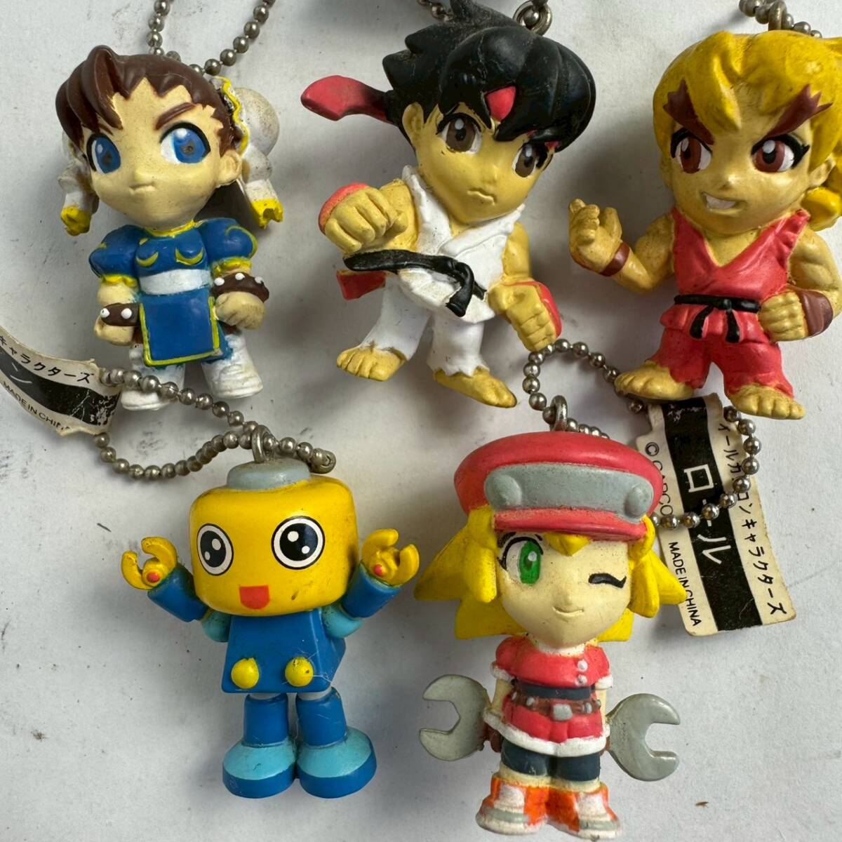 ストリートファイター キーホルダー ソフビ フィギュア 31個セット