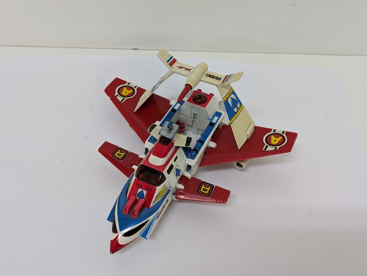 ポピー　超合金　ジャッカー電撃隊　スカイエース ポピニカスカイエース ジャッカー電撃隊 超合金当時物 - メルカリ