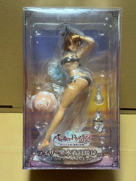 【未開封】ライザのアトリエ2 失われた伝承と秘密の妖精 ライザ 黒水着日焼けver. フィギュア スピリテイル