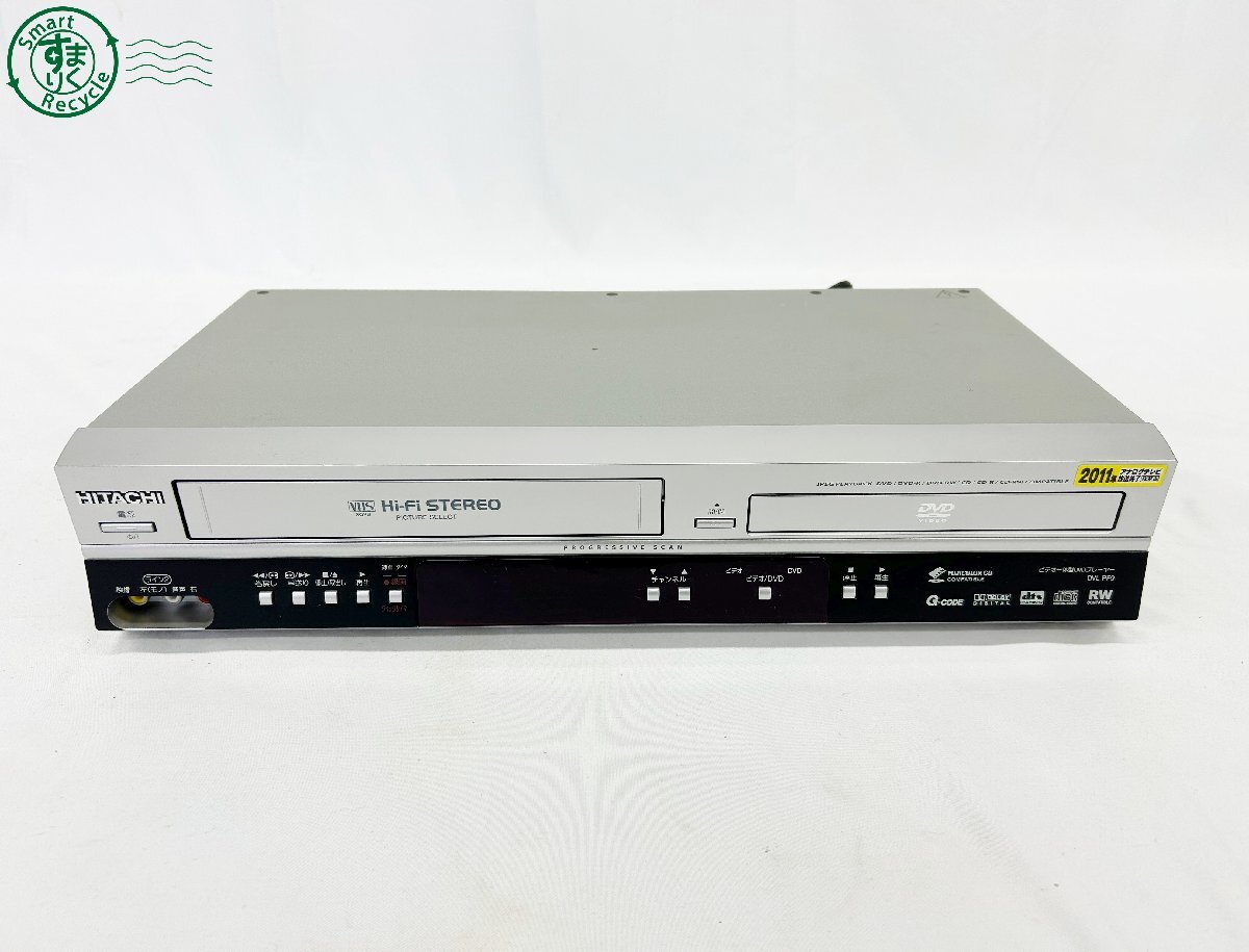 未使用品 HITACHI DVL-PF9 VHS ビデオ一体型DVDプレーヤー Yahoo!オークション -「dvl pf9」の落札相場・落札価格