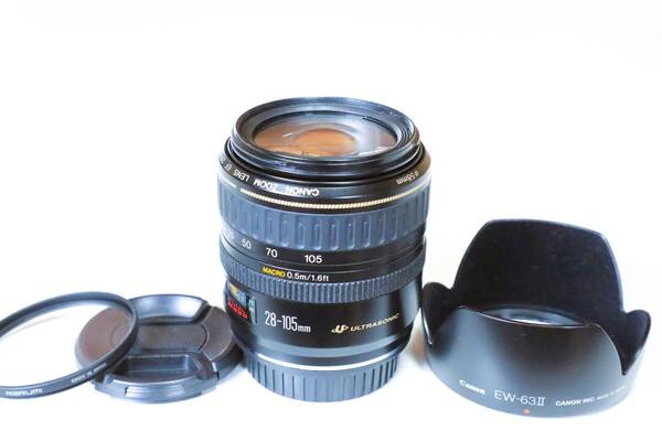 CANON ZOOM LENS EF28-105mm F3.5-4.5 USM EFマウント 「APS-C機、フルサイズ機 OK」
