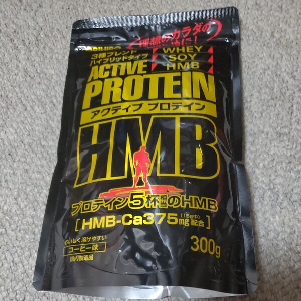 オリヒロアクティブプロテインHMB300g賞味期限2026-02タンパク質