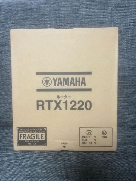 【新品未使用】 YAMAHA RTX1220 ギガアクセスVPNルーター (MicroSD 16GB付き)