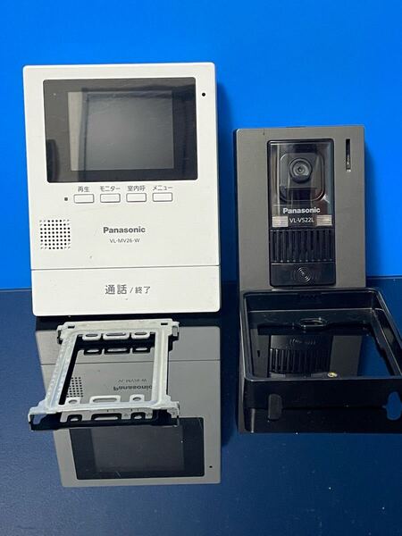 Panasonic ドアホン VL-MV26-W VL-V522L インターホン