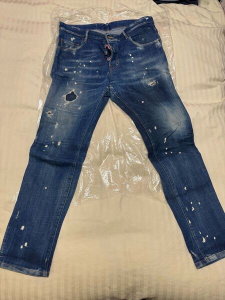 DSQUARED2 ダメージデニム W50 ディースクエアード