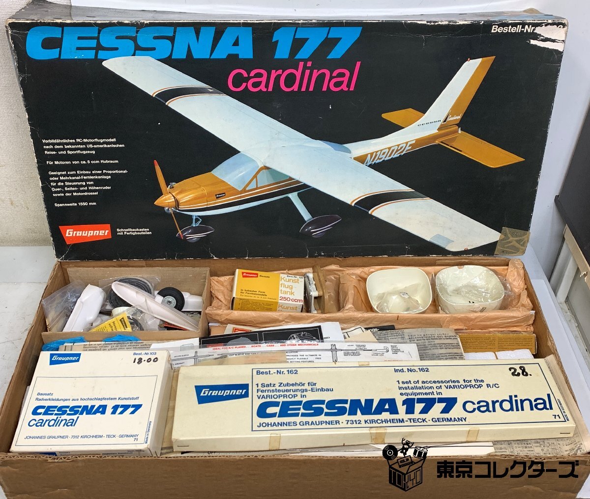 京商　セスナ177カージナル　電動飛行機 Yahoo!オークション - 少し組立品 KYOSHO 京商 CESSNA セスナ