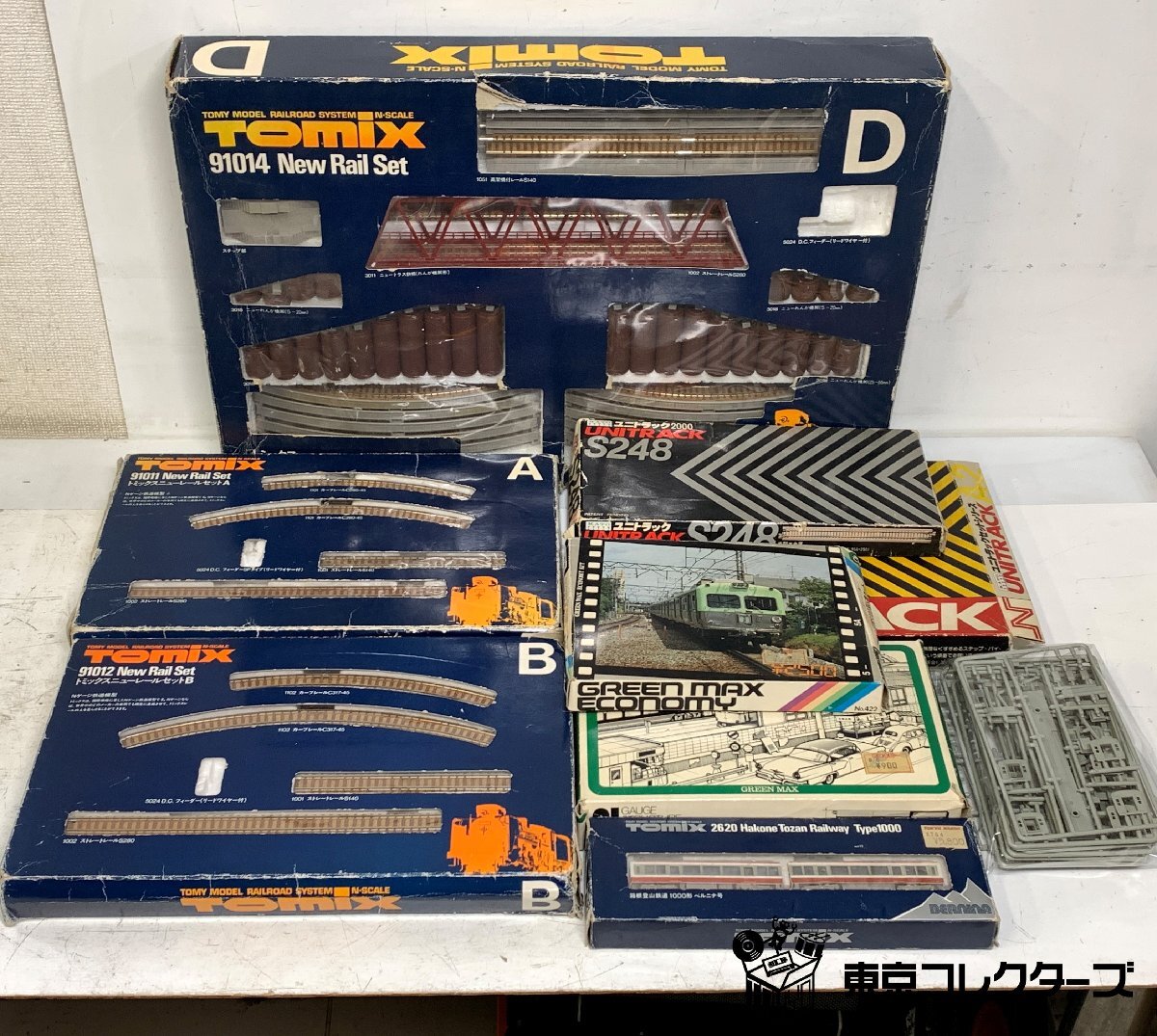 Nゲージ 鉄道模型 ジャンク品 レール、ケース付きセット Yahoo!オークション -「nゲージ レール 線路 ジャンク」(鉄道