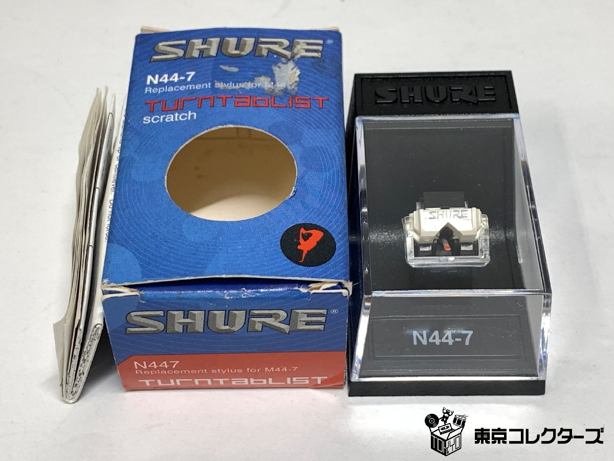 Amazon.co.jp: SHURE カートリッジ用 交換針 N44-7 【国内正規品