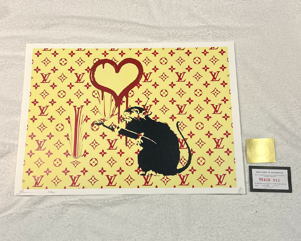 Yahoo!オークション -「rat」(シルクスクリーン) (版画)の落札