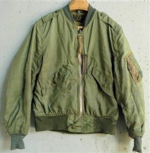 ビンテージ 30s40s WW2 米軍実物 AAF USAF L-2 フライトジャケット 大戦 ミリタリー 初期 1st 黒タグ 旧タグ 旧ロゴ OLD クラウンジッパー