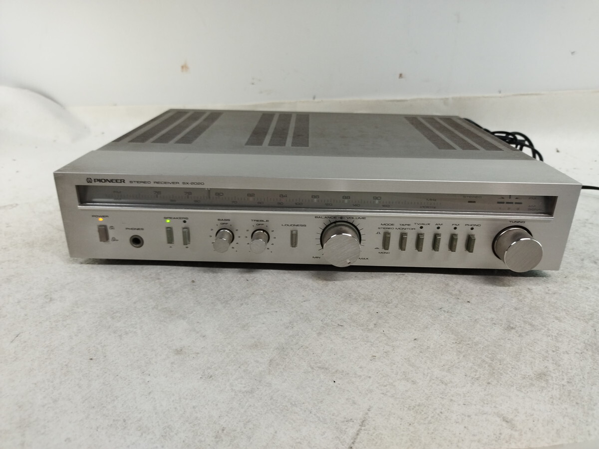 パイオニアレシーバーアンプ SX-2020 パイオニア SX-2020 ミニコンポネントステレオレシーバー修理