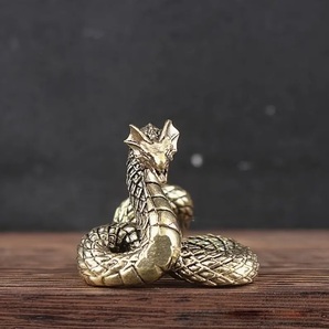 入荷!龍 竜 蛇 巳 真鍮 置物 インテリア