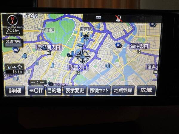 送料無料 トヨタ純正 SDナビ NSZN-W64T セキュリティロック解除済み