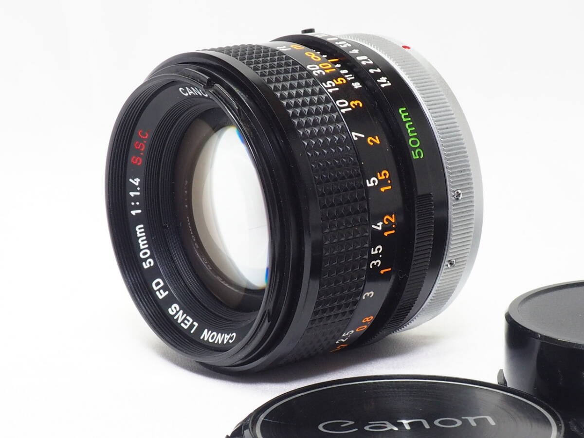 FD50mm F1.4 S.S.C. (I) - キヤノンカメラミュージアム