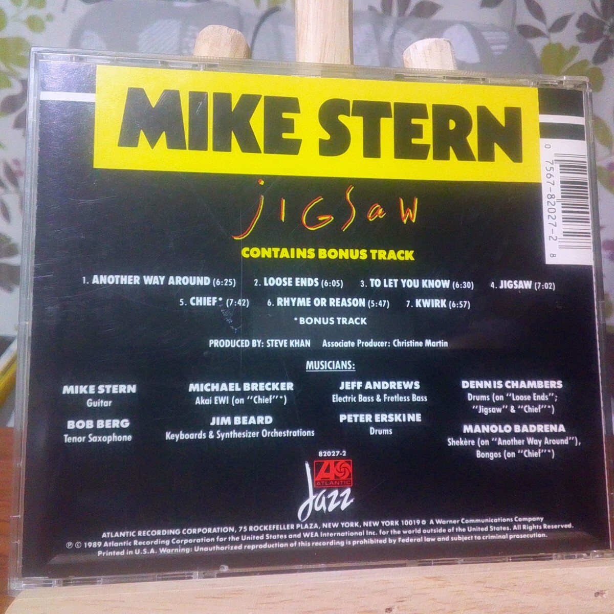 超レア品【CD/直筆サイン入】マイク・スターン 超レア品【CD/直筆サイン入】マイク・スターン MIKE STERN