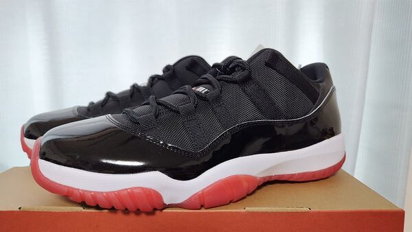 送料無料★新色完売★28cm US10★NIKE AIR JORDAN 11 RETRO LOW “Bred” ★FV5104-006★ナイキ エア ジョーダン 11 レトロ LOW Bred