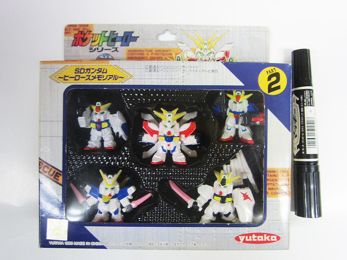 ユタカ ポケットヒーローSD戦国伝1&2セット12体SDガンダム当時物ガン消し ユタカ ポケットヒーローSD戦国伝ム1&2セット12体SDガンダ当時物