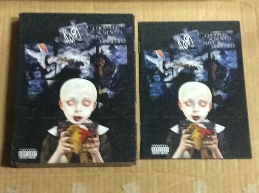 2CD +DVD Korn コーン 輸入盤 3枚組 送料無料 Chopped, Screwed, Live & Unglued