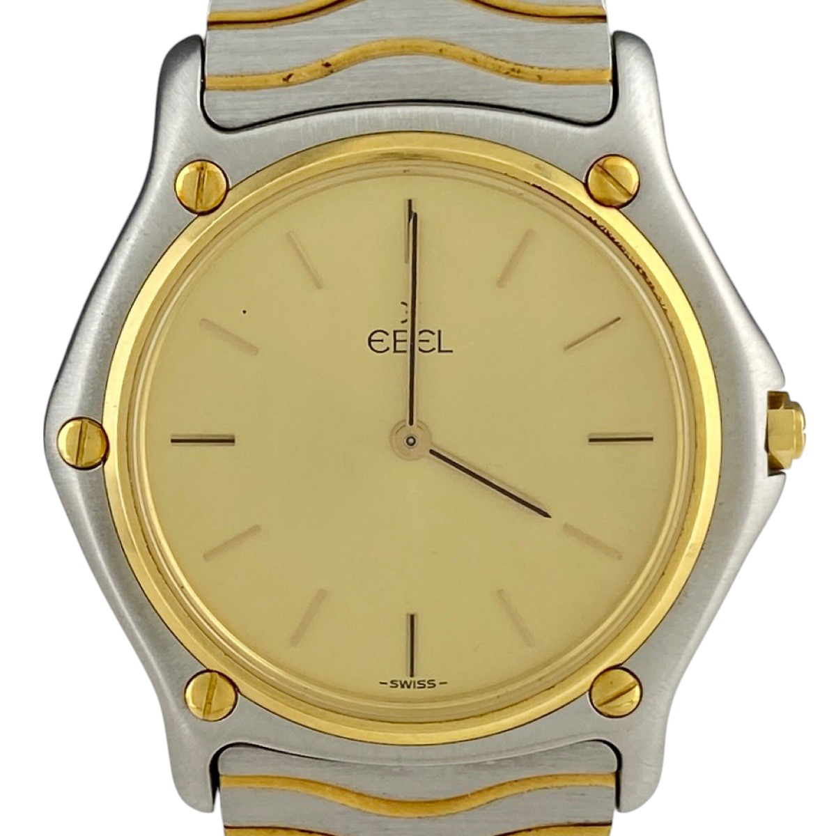EBEL 腕時計(クォーツ) ゴールド/シルバー Yahoo!オークション -「エベルクォーツ」の落札相場・落札価格