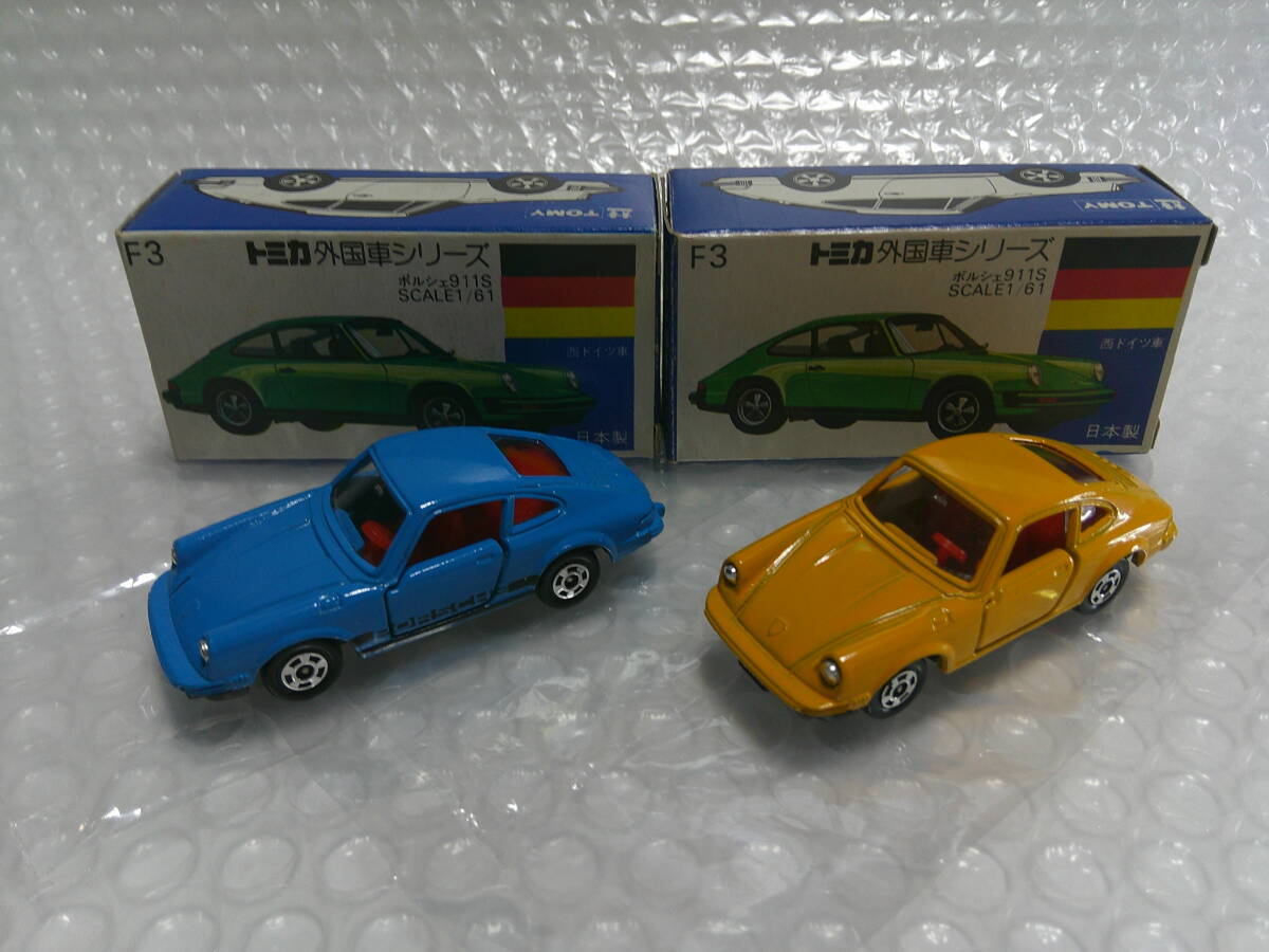 トミカ ポルシェ911S 2台セット Yahoo!オークション -「トミカ ポルシェ911s」(乗用車) (トミカ