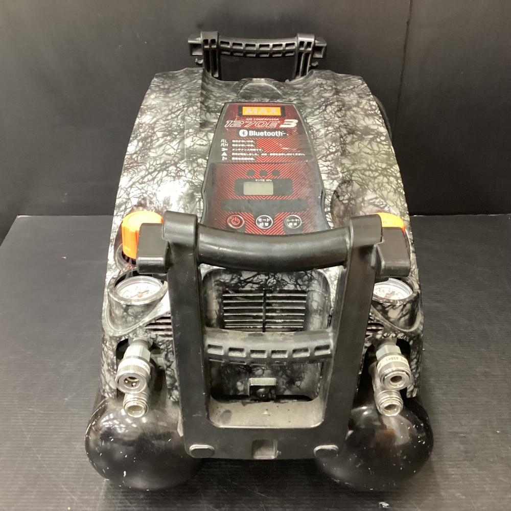 max コンプレッサー　ak-hh1270e3 ブラック MAX AK-HH1270E3 高圧専用コンプレッサー ガイアフォレスト