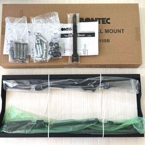 BONTEC テレビ壁掛け金具 26-55インチ対応 LCD/LED/OLED 薄型 耐荷重55kg VESA400x400mm 角度調整可能 水準器・ケーブルタイ付き