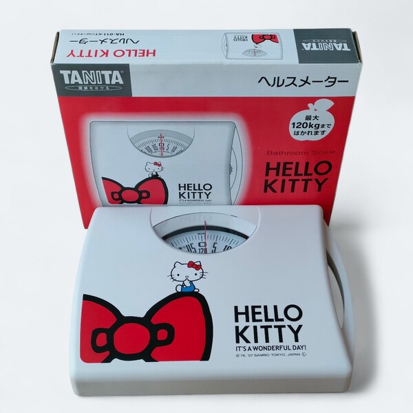 【TANITA/タニタ】ハローキティ 体重計 ヘルスメーター HA-011-KT 極美品 サンリオ