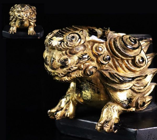 2025年最新】Yahoo!オークション -獅子 木彫の中古品・新品・未