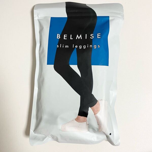 即決☆BELMISE slim leggings L〜LL 未使用 新品 ベルミス スリムレギンス ブラック
