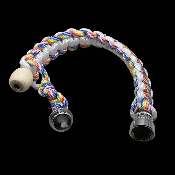 パイプ ブレスレット シガレットブレスレット パラコードパイプ 喫煙具 アクセサリー キセル