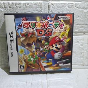空箱です。ソフトなし。取扱説明書付DSマリオパーティDS