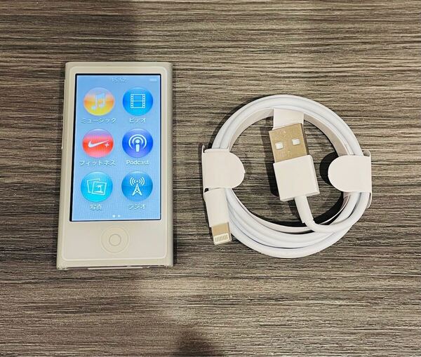 iPod nano 第7世代 16GB シルバーMD480J 送料無料 Appleアイポッドナノ
