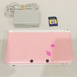 ニンテンドー3DSLL ピンクホワイト 本体動作品送料無料 付属品付き 任天堂 Nintendo
