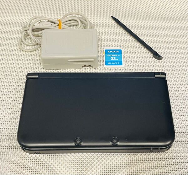 ニンテンドー3DSLL ブラック 本体動作品 送料無料 付属品付き Nintendo 任天堂