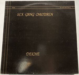 希少 UK ORIG 12inch SEX GANG CHILDREN DEICHE (Extended Re-mix) Saderal SLS 12 001