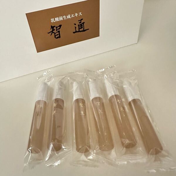 【智通】乳酸菌生成エキス智通 10ml6本バラ(約30日分)