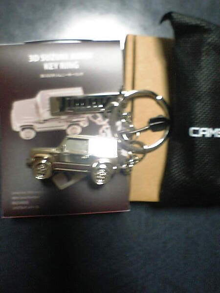 SUZUKI JIMNY スズキ ジムニー JB64 3D KEY RING 新品 開封品 CAMSHOP.JP