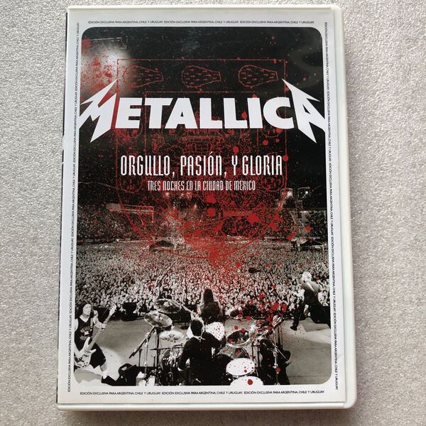 【 洋楽 貴重品 中古 DVD 】メタリカ METALLICA メキシコ MEXICO 2009 輸入盤 NTSC セル版 他多数出品中