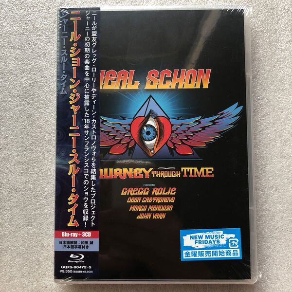 【 新品未開封 貴重品 洋楽ブルーレイ + 3CD 】ニールショーン JOURNEY THROUGH TIME Blu-ray+3CD 4枚組 セル版 他多数出品中