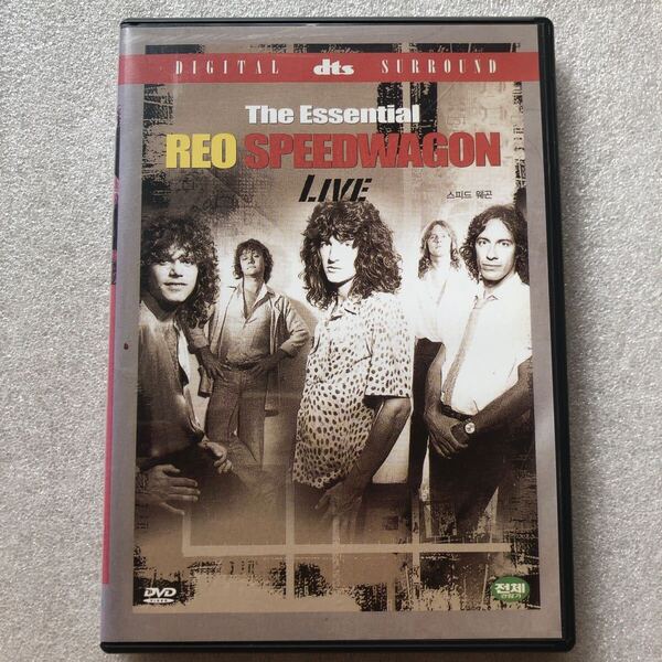 【 洋楽 中古 DVD 】REO SPEEDWAGON LIVE 輸入盤 貴重品 セル版 他多数出品中