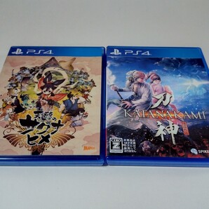 PS4 侍道外伝 刀神 天穂のサクナヒメ 2本セット KATANAKAMI