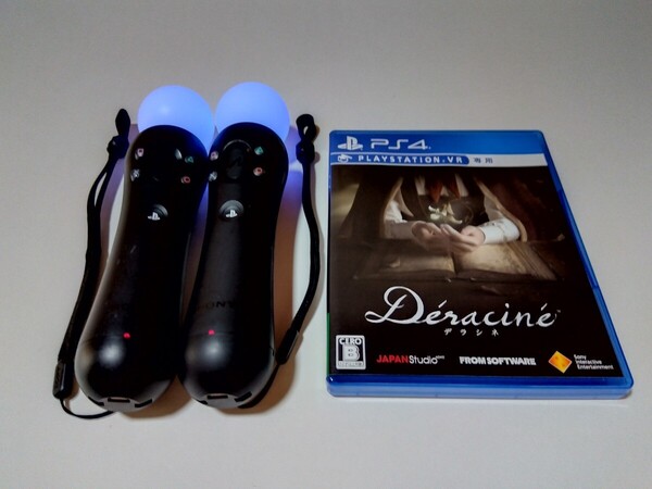 PS4 VR モーション コントローラー PlayStation Move CECH-ZCM2J デラシネ 3本セット