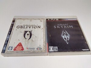 PS3 オブリビオン スカイリム 2本セット