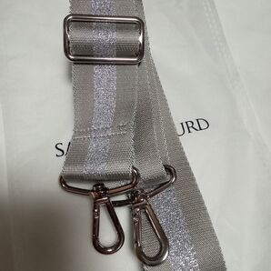 サロンドアルファード☆ラメ付幅広ショルダーストラップ