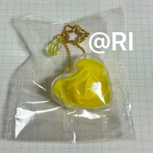 12星座 ハートローズチャームBC いて座 イエロー 黄色 ハート バラ